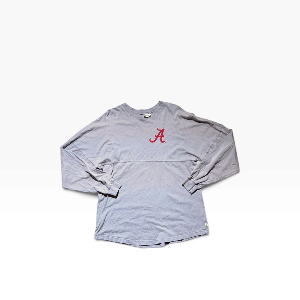 Venley Alabama Crimson Tide Roll Tide Spirit Jersey Long Sleeve Purple Medium